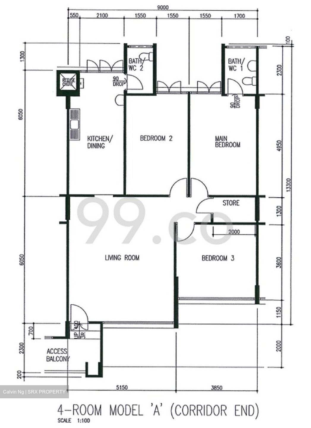 Blk 337 Bukit Batok Street 34 (Bukit Batok), HDB 4 Rooms #591968101